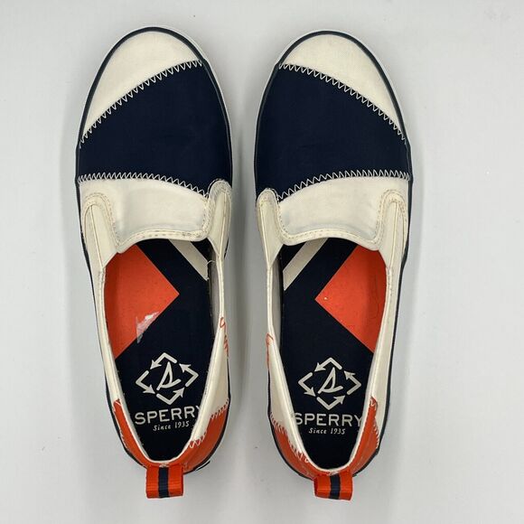 Sperry Slip-On Sneaker Shoes Houston Astros Baseball Women's Size 8 - Picture 5 of 10